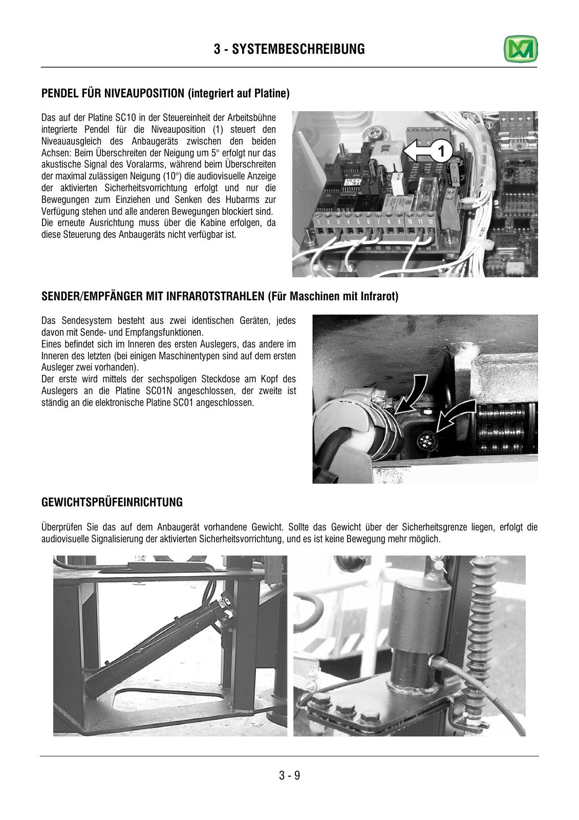 Merlo Roto EV R30.13, R30.16 Service Manual with Hydraulic & Electrical Diagrams (up to S/N 815441, German) – sample page 5
