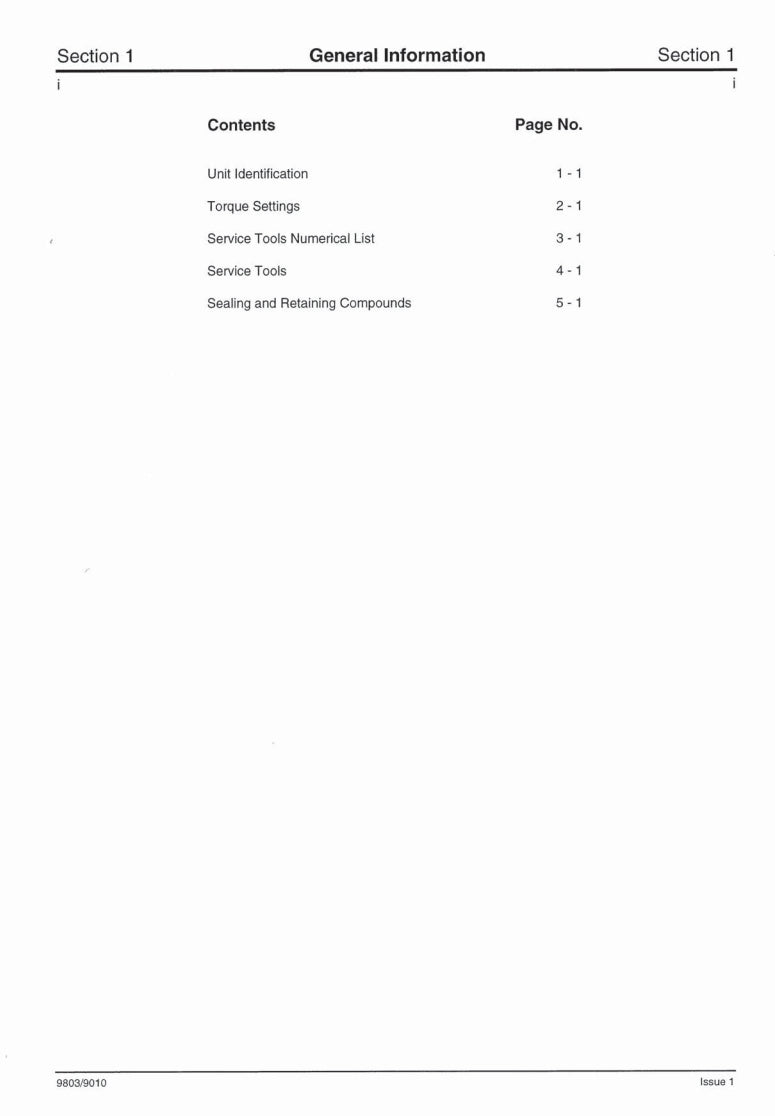 JCB DRIVETRAINSYSTEM Service Manual