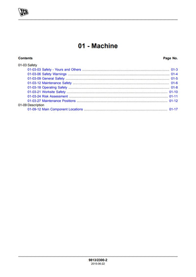 SERVICE MANUAL 225, 225T, 260, 260T, 280, 300, 300T, 320T, 330