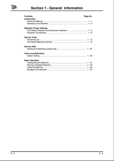 Service Manual Wheeled Loading Shovel - 427, 437 and 457