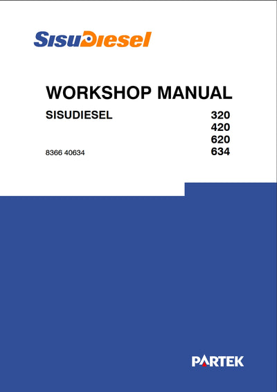 Sisu Diesel WORKSHOP MANUAL SISUDIESEL 320 420 620 634