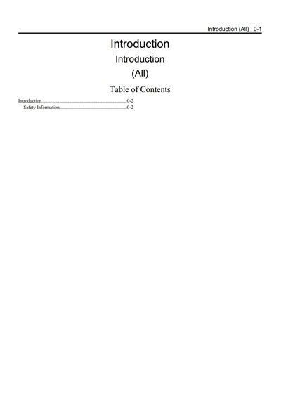 ISUZU DIESEL ENGINE 4HK1 Interim Tier 4 Compatiable WORKSHOP MANUAL