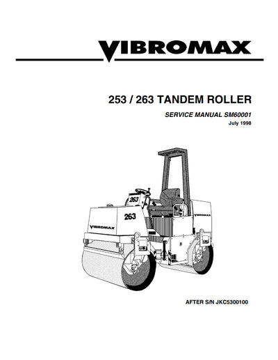 VIBROMAX 253 / 263 TANDEM ROLLER