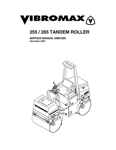 VIBROMAX 255 / 265 TANDEM ROLLER