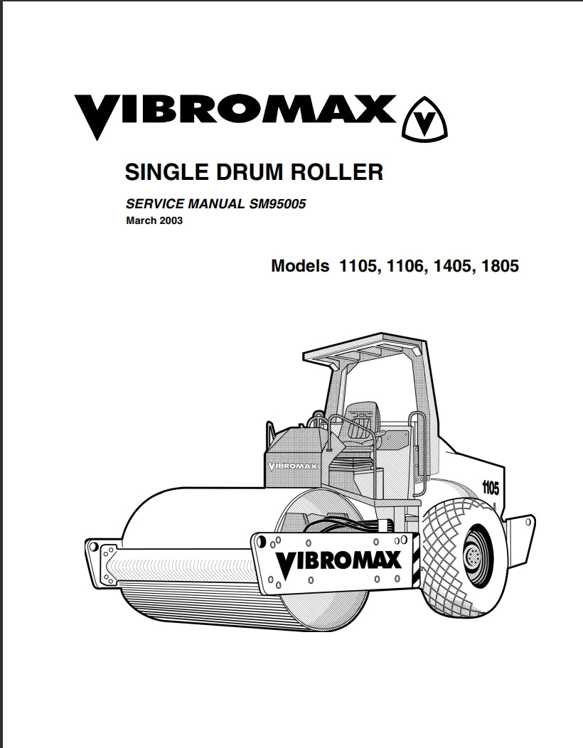 VIBROMAX SINGLE DRUM ROLLER