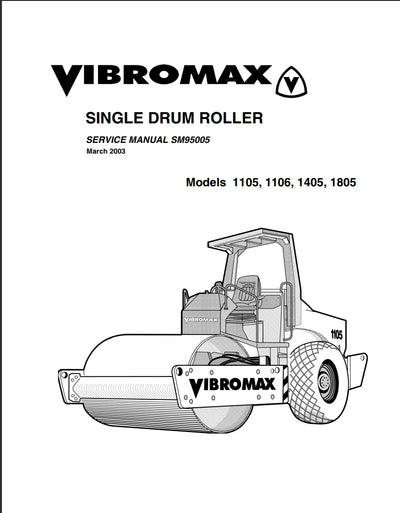 VIBROMAX SINGLE DRUM ROLLER