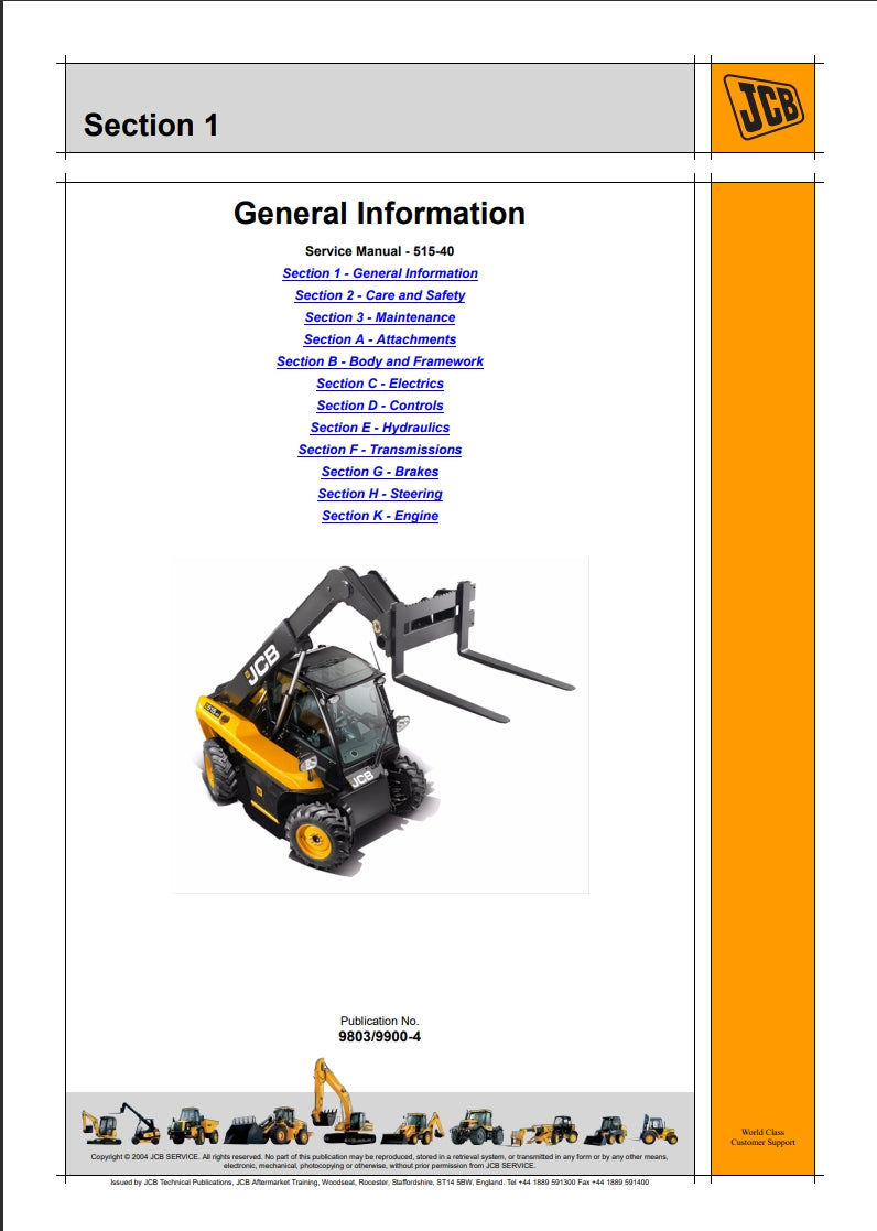 Service Manual 515-40