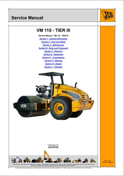 Service Manual VM 115 - TIER III