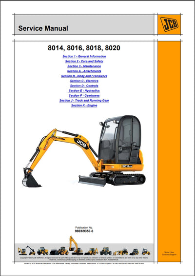 Service Manual 8014, 8016, 8018, 8020