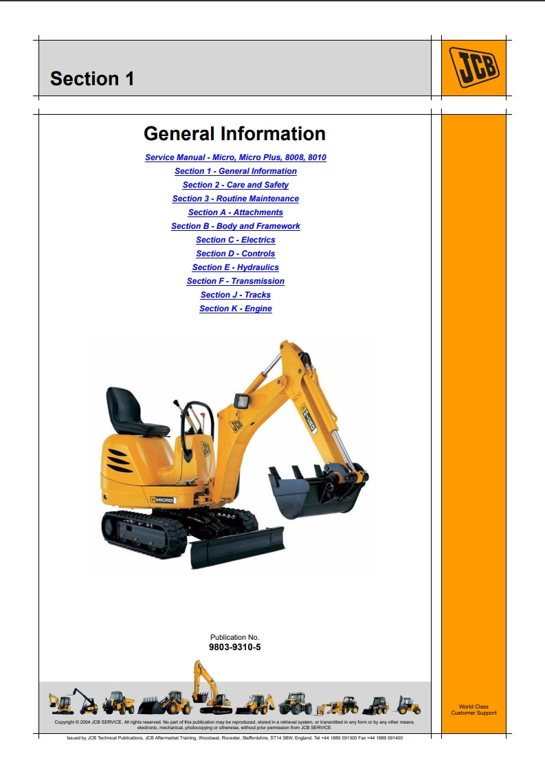 Service Manual Micro, Micro Plus, 8008, 8010