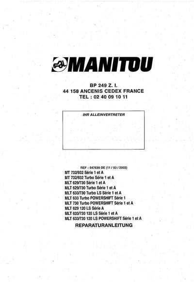 MT 732 ST3B MT 932 ST3B