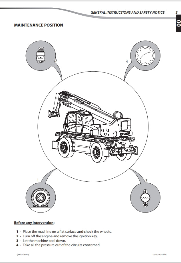MANITOU Service MT3050