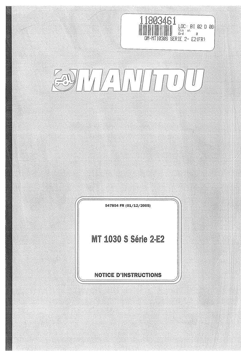 Manitou Mt1030