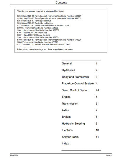 Service Manual 500 Series