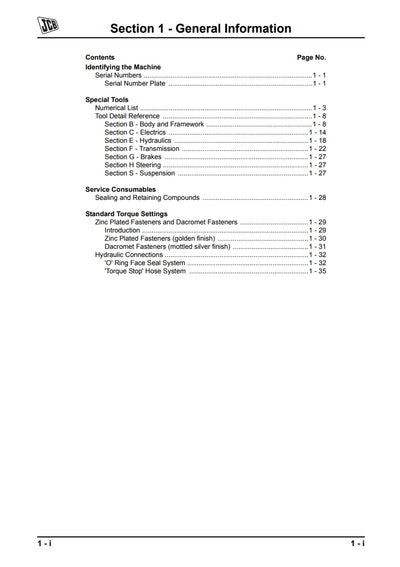 Service Manual Fastrac 2155 and 2170