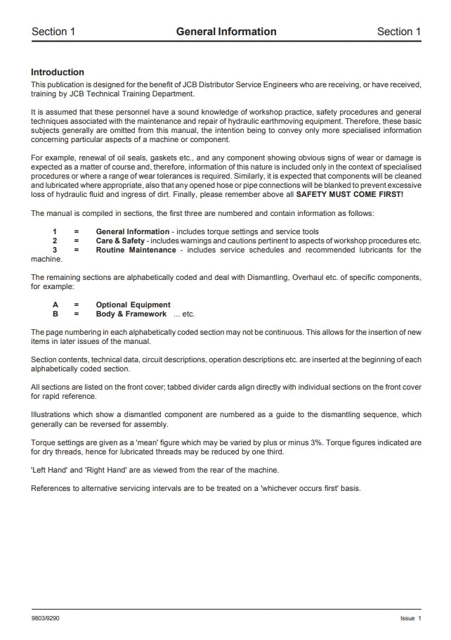 Service Manual 8052, 8060