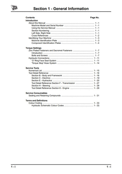 Service Manual Wheeled Loading Shovel - 411, 416