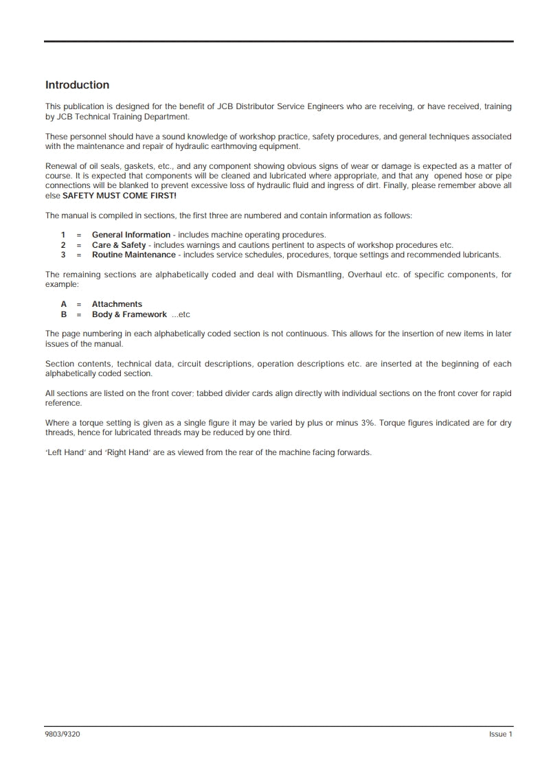 Service Manual Dumpster TD7, TD10