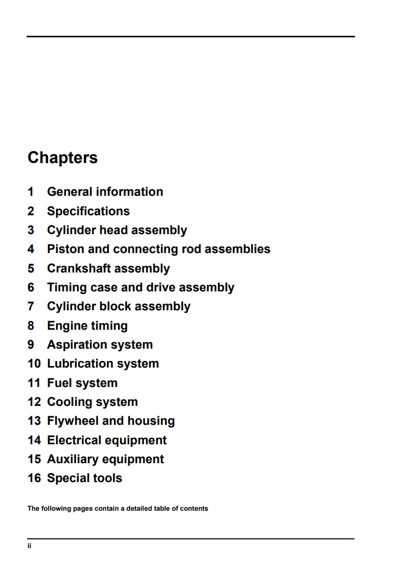 Perkins 100 Series Models 102-05, 103-07, 103-10, 103-13, 103-15, 104-19, 104-22 WORKSHOP MANUAL