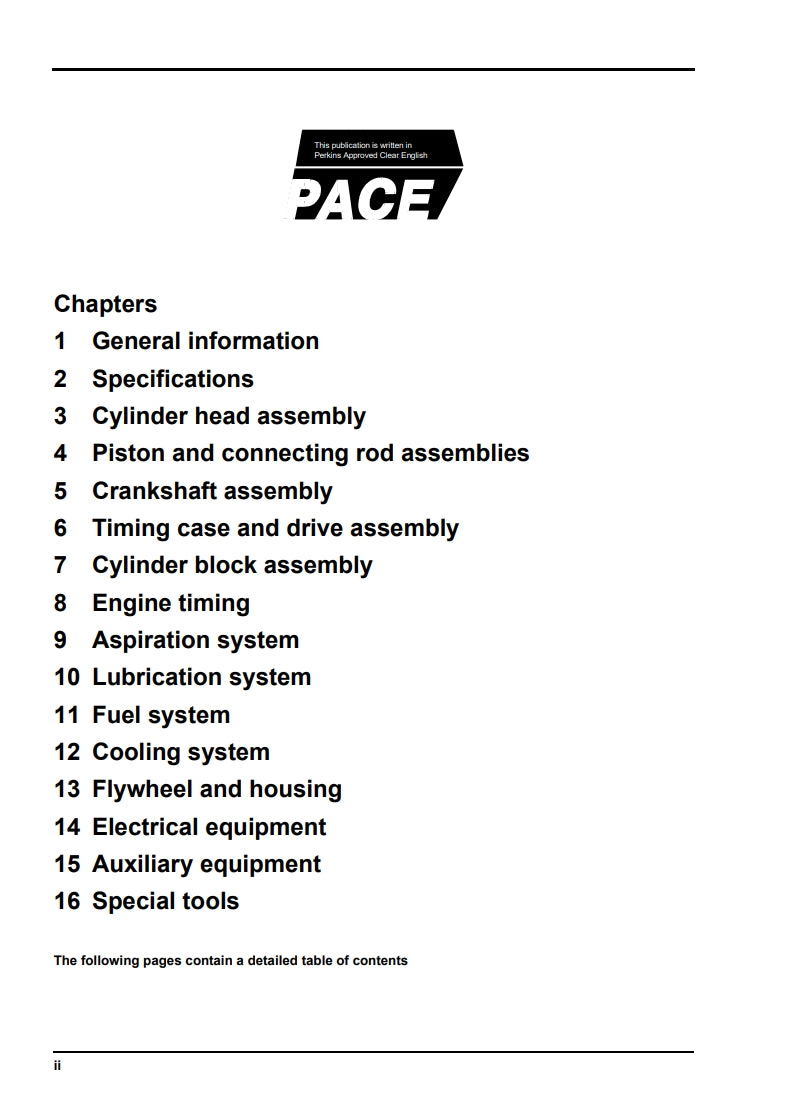 Perkins Phaser and 1000 Series Models AA to AH and YA to YE WORKSHOP MANUAL