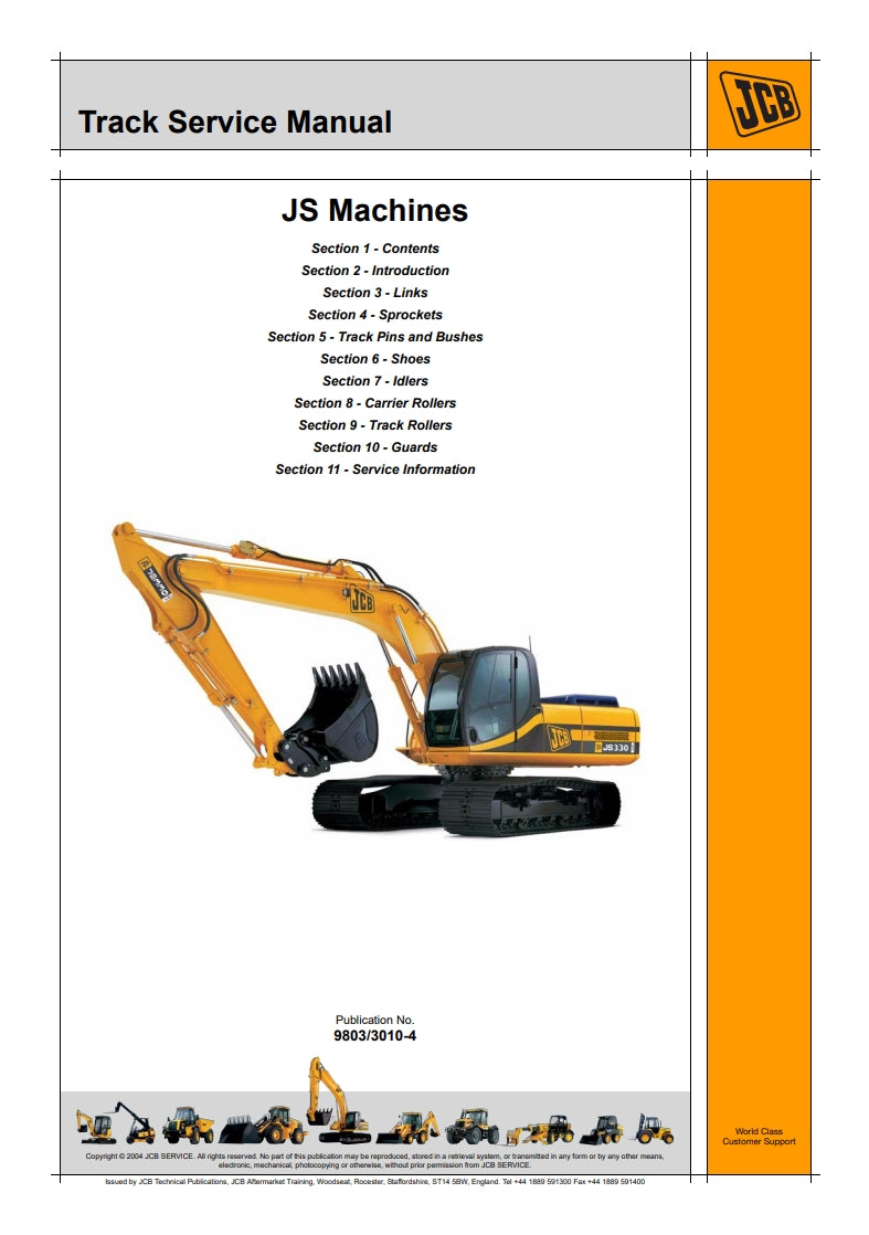 Track Service Manual JS Machines