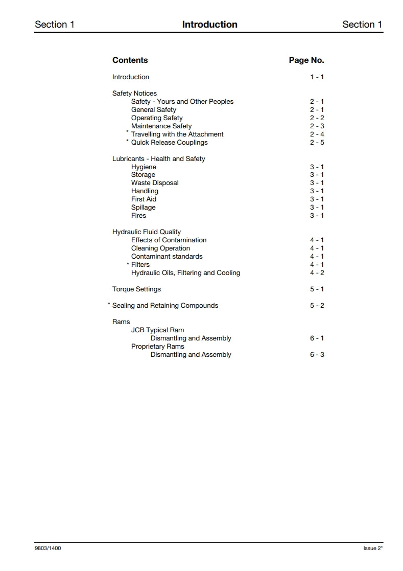 Service Manual Attachments