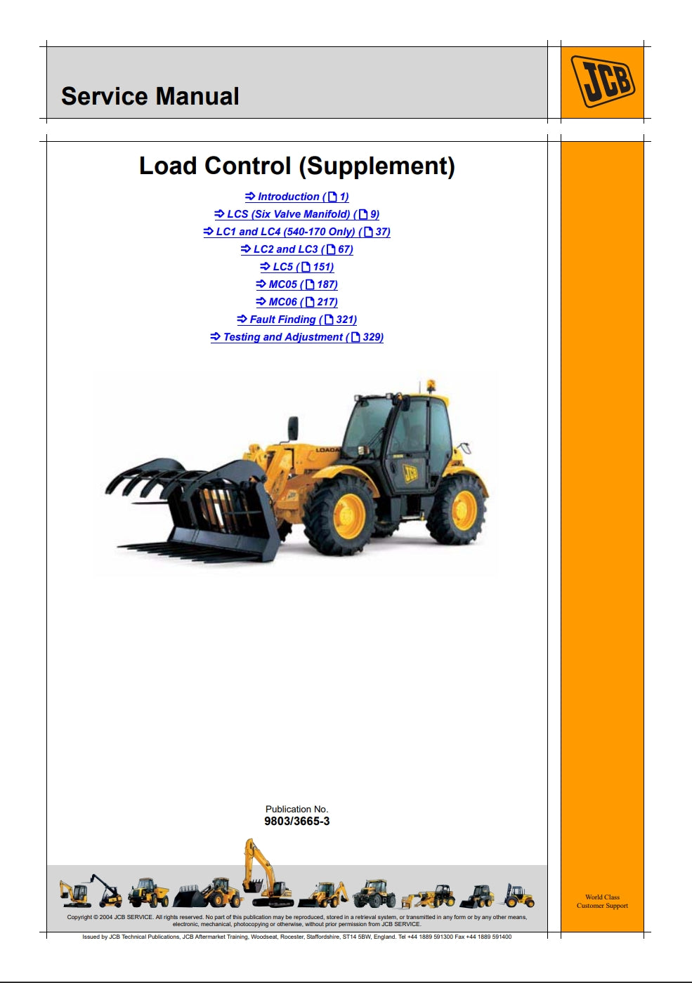 Service Manual Load Control (Supplement)