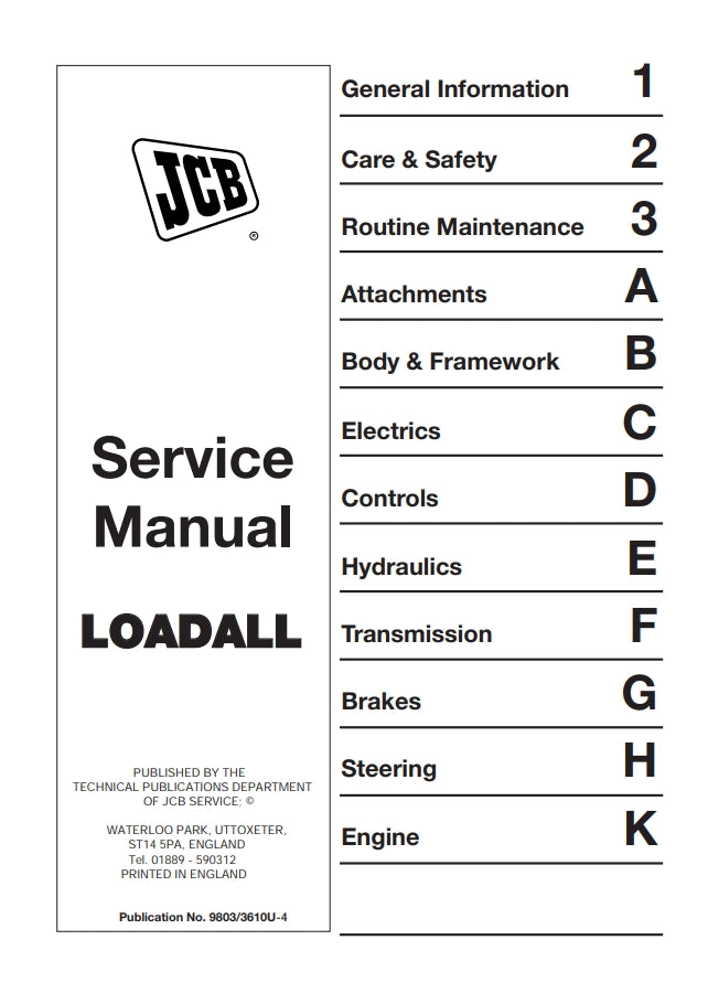 Service Manual LOADALL