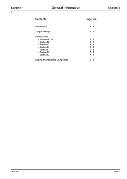 Service Manual LOADALL