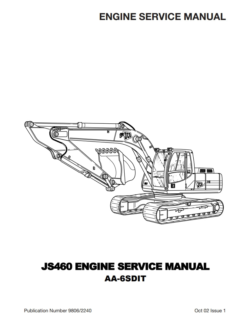 ENGINE SERVICE MANUAL JS460 ENGINE SERVICE MANUAL AA-6SDIT