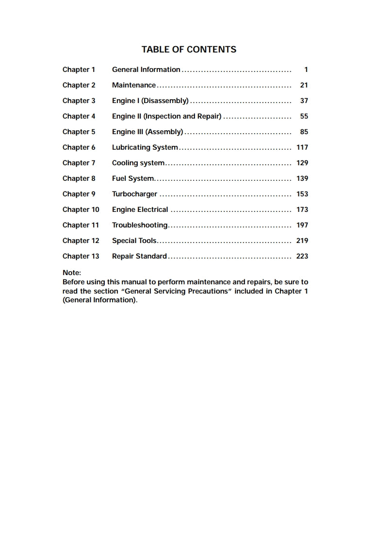 ENGINE SERVICE MANUAL JS460 ENGINE SERVICE MANUAL AA-6SDIT