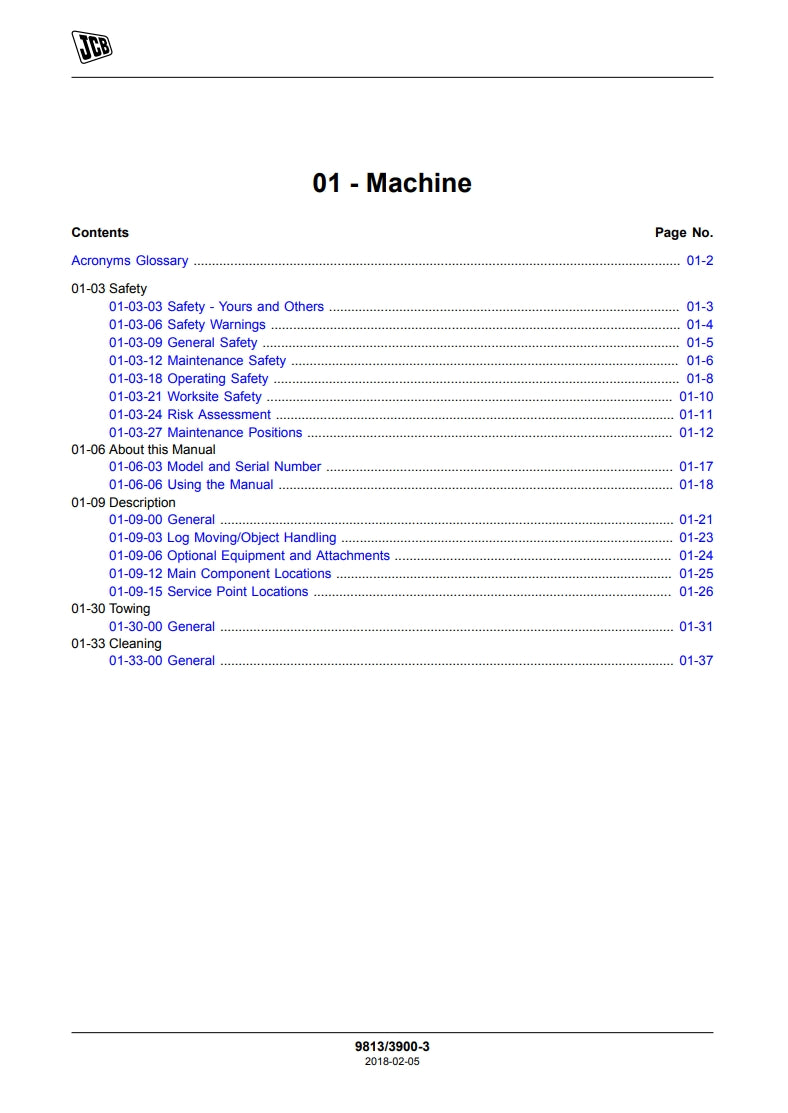 SERVICE MANUAL LOADALL (ROUGH TERRAIN VARIABLE REACH TRUCK) 525-60