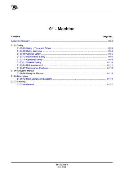 SERVICE MANUAL LOADER TM320