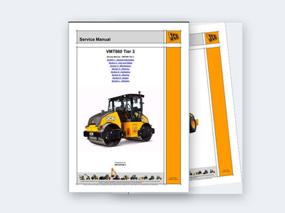 JCB Vibromax Roller Service Manuals