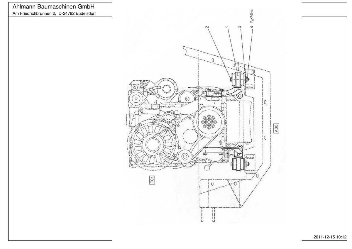 Ahlmann AS5, AS6 (AZ6) Swing Loader Parts Catalog – sample page 3