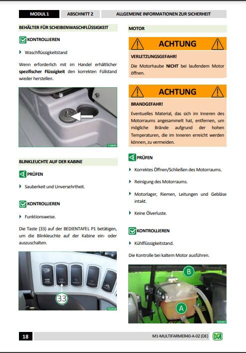 Merlo Multifarmer MF40.7 – 40.9CS Service Manual, Mechanic Manual, Hydraulic & Electrical Diagram DE [PDF]