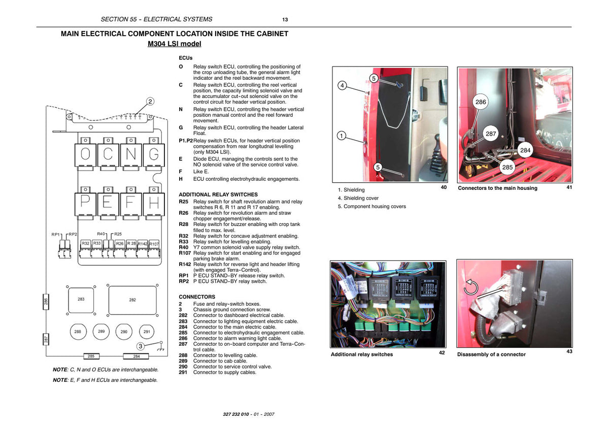 Laverda M304, M305, M306 SP Combine Workshop Manual Update 327232011 (SISU Tier 3) – sample page 5