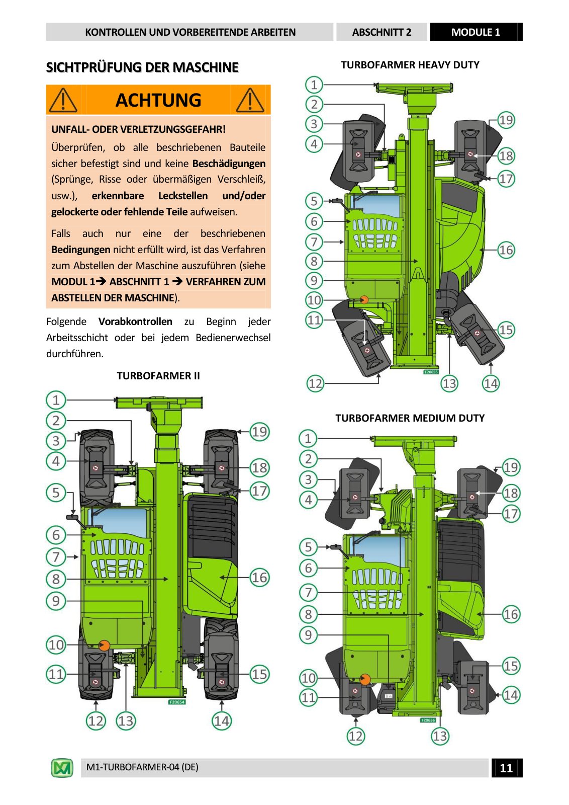 Merlo Panoramic P30.10 Service Manual Set with Diagrams (German) – sample page 1