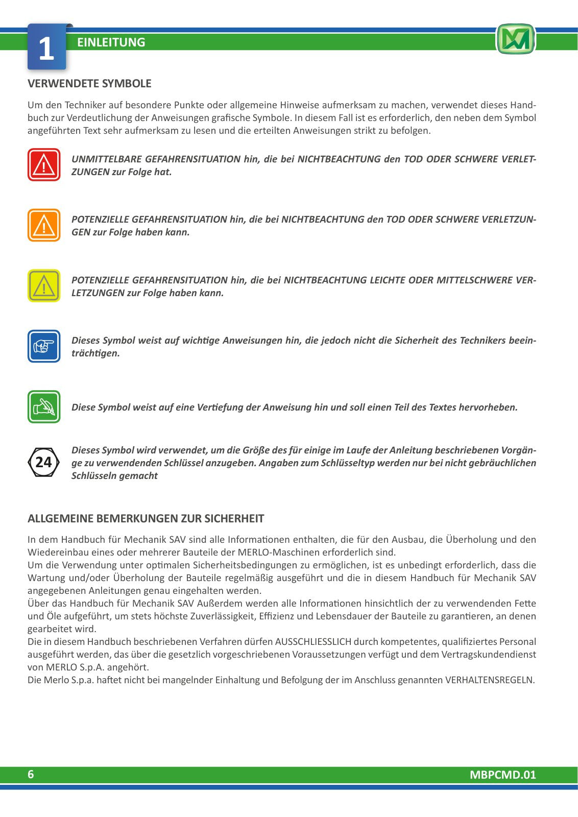 Merlo Panoramic P30.10 Service Manual Set with Diagrams (German) – sample page 3