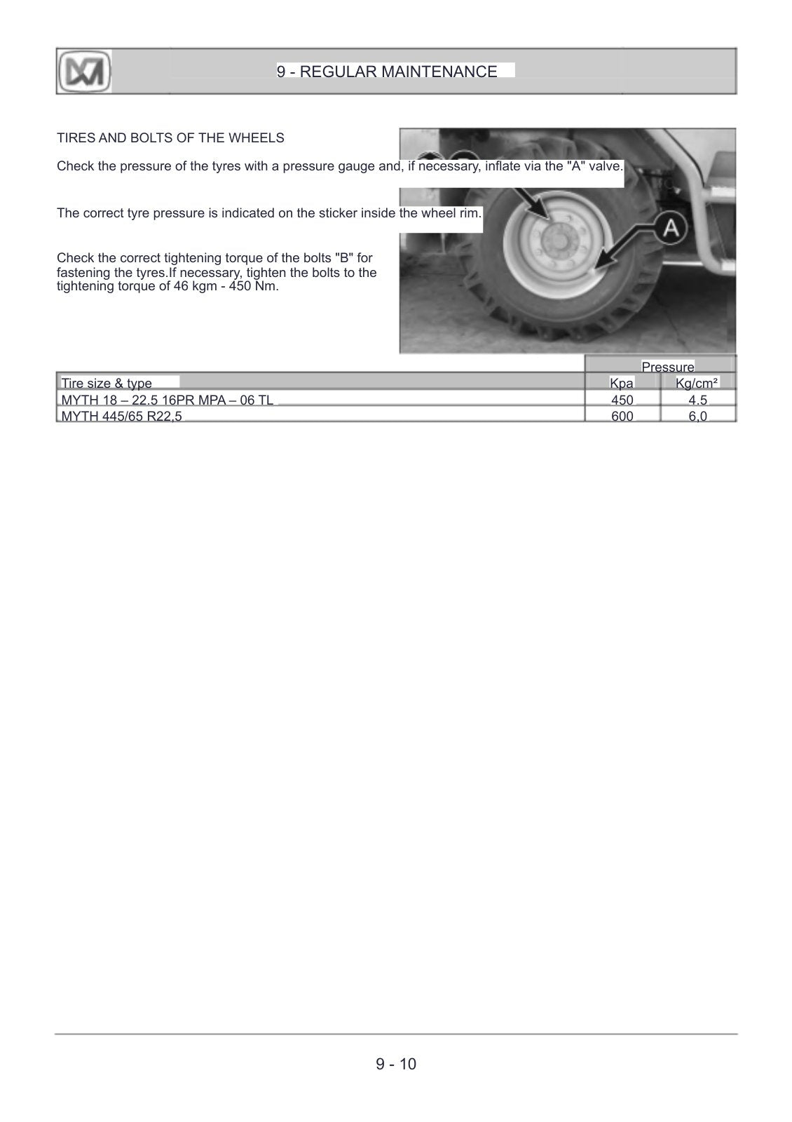 Merlo Roto 45.19, 45.21 SM Operation & Maintenance Manual (from S/N B841401, English) – sample page 3