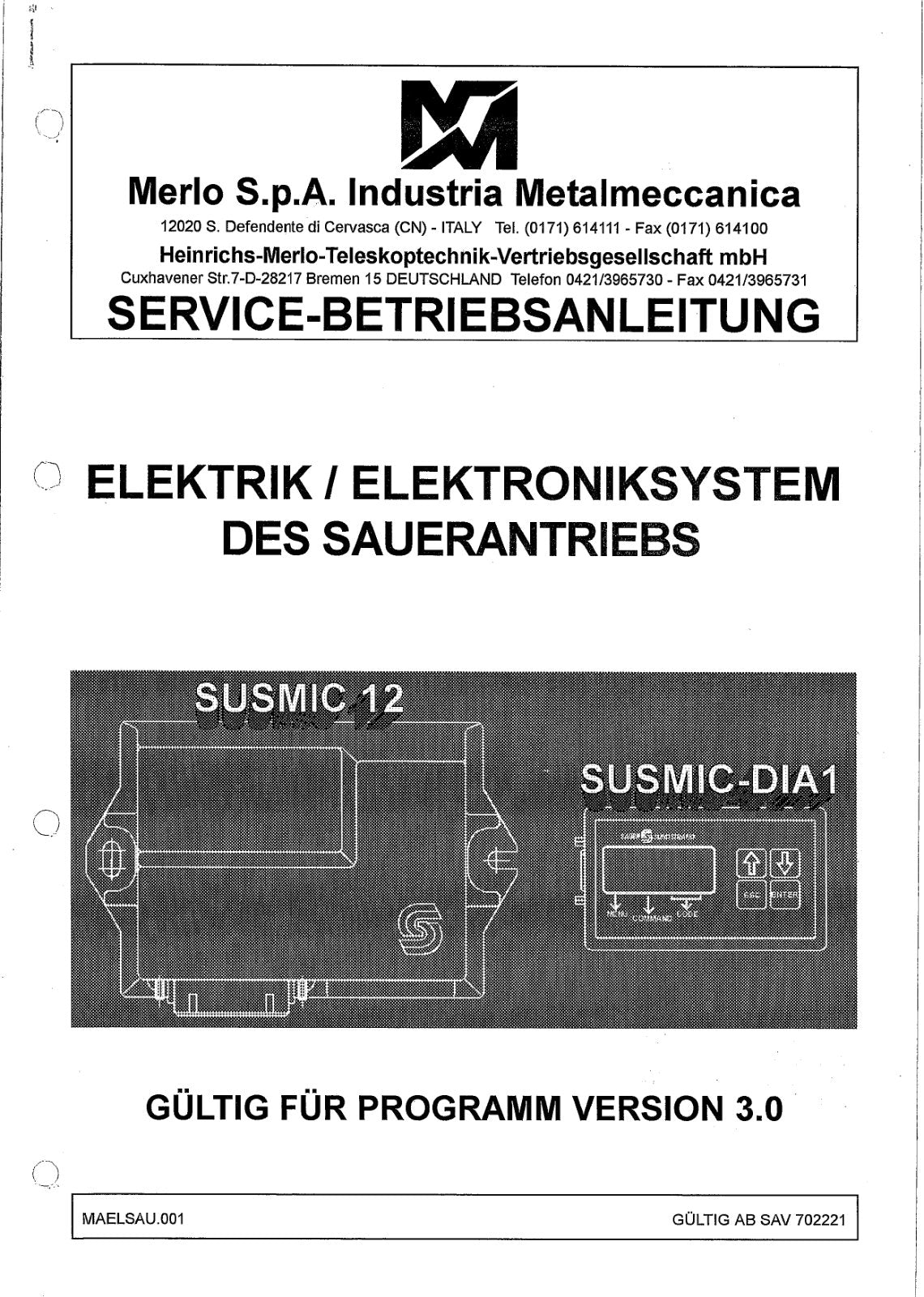 Merlo Roto EVS R40.18, R40.21 Hydraulic & Electrical Diagrams (from S/N 714561) – cover