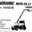 Merlo Roto XS P30.13XS, P25.11XS Parts Manual, Hydraulic & Electrical Diagrams – cover