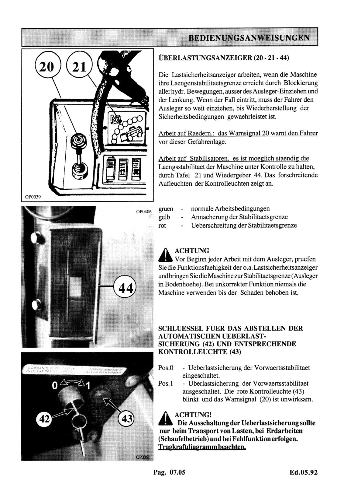 Merlo Roto XS P30.13XS, P25.11XS Parts Manual, Hydraulic & Electrical Diagrams – sample page 4