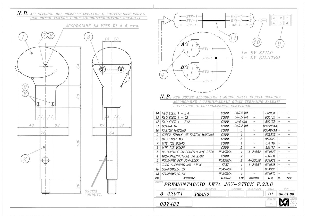 Merlo Panoramic P23.6 EV-SC Hydraulic & Electrical Diagrams – cover