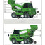 Merlo DBM 2000, 2500, 3500 EV Concrete Mixer Service Manual, Parts Manual & Diagrams – sample page 2