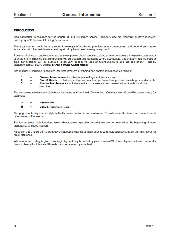 Service Manual JS 210 LC