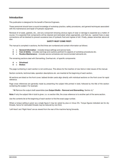 Service Manual PD70 SERIES MODULAR DRIVEHEAD
