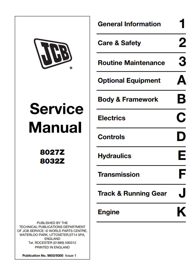 Service Manual 8027Z 8032Z