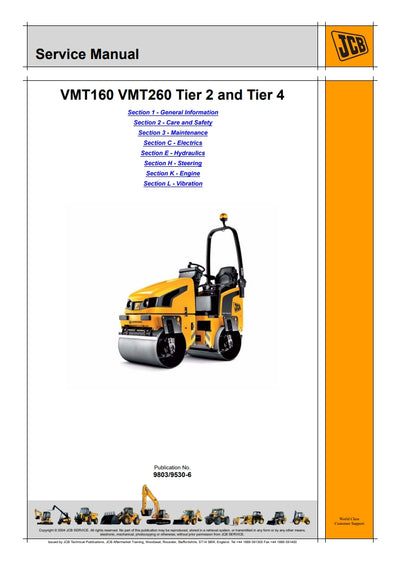 Service Manual VMT160 VMT260 Tier 2 and Tier 4