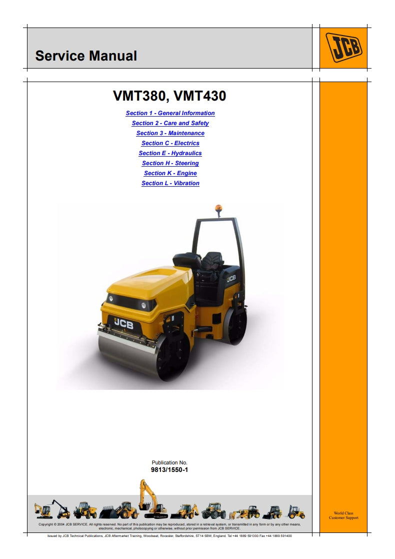 Service Manual VMT380, VMT430